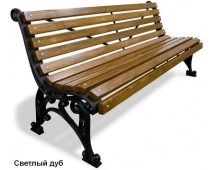 Скамейка уличная Удача, Лиственница 3 м