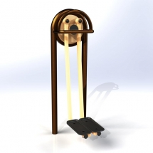 А-0101 Сведение и разведение ног уличный тренажер А-0101 Сведение и разведение ног уличный тренажер