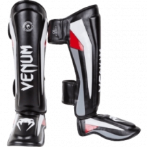 Щитки Venum &quot;Elite&quot; Standup Shinguards - Black/Red/Grey