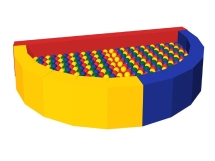 Сухой бассейн Ломтик Романа ДМФ-МК-12.47.01 Сухой бассейн Ломтик Романа ДМФ-МК-12.47.01