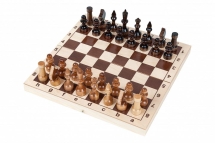 Шахматы &quot;Кировские&quot; малые (Россия, дерево, 29х29х5 см)