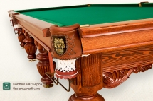 Бильярдный стол Барон для снукера 12ф (Руптур) Бильярдный стол Барон для снукера 12ф (Руптур)