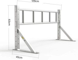 Турник-рукоход нерж.сталь, фото 3 Турник-рукоход нерж.сталь, фото 3