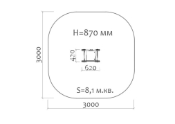 Качалка на пружине Медуза 04204 для детской площадки, фото 2 Качалка на пружине Медуза 04204 для детской площадки, фото 2