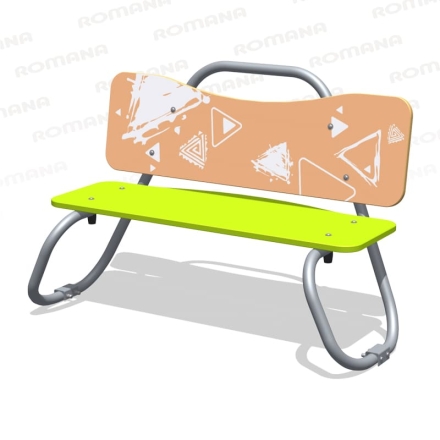 Детская скамейка Romana 057.58.00 для игровой площадки, фото 4