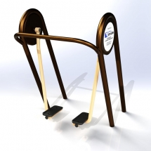 А-0103 Воздушный ход (ходули) уличный тренажер А-0103 Воздушный ход (ходули) уличный тренажер