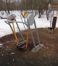 А-0103 Воздушный ход (ходули) уличный тренажер А-0103 Воздушный ход (ходули) уличный тренажер