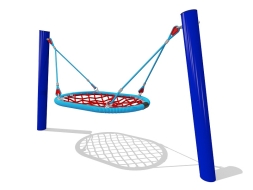 Качели Гнездо 04031 с подвесом металлические для детской площадки, фото 1 Качели Гнездо 04031 с подвесом металлические для детской площадки, фото 1