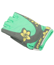 Перчатки для фитнеса SU-112, серые/мятные/желтые Перчатки для фитнеса SU-112, серые/мятные/желтые