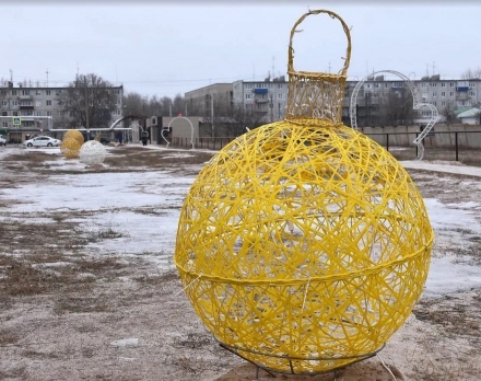 Светящаяся фигура Ёлочная игрушка на раме (диаметр 1,5 м), фото 7