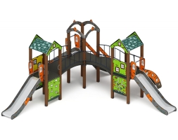 Детская игровая площадка Городок (Город) Н 1200 ДИК 2.01.3.03-31, фото 1