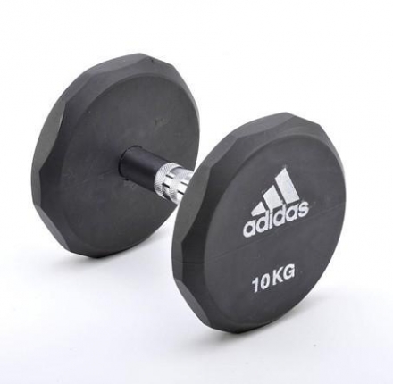 Гантель обрезиненная Adidas 5 кг Арт.ADWT-10321, фото 1