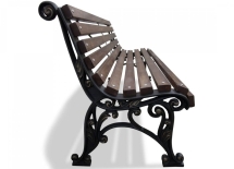 Скамейка уличная Удача, Лиственница 2 м 