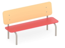 Скамейка детская Romana 302.09.00 для игровой площадки, фото 2 Скамейка детская Romana 302.09.00 для игровой площадки, фото 2