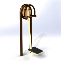 А-0104 Маятник уличный спортивный тренажер А-0104 Маятник уличный спортивный тренажер