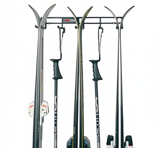 Кронштейн для беговых лыж и палок настенный, фото 1