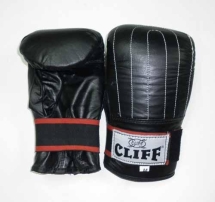 Перчатки снарядные кожа черные р.ХL