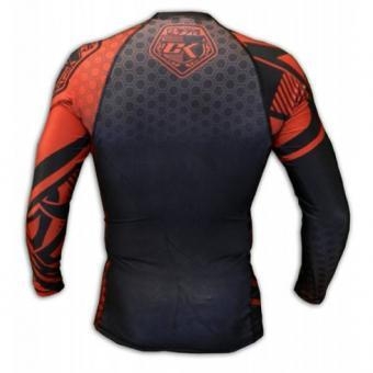 Рашгард Contract Killer Red/Black Rashguard L/S, фото 2