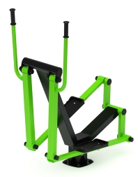 Эллиптический (зеленый) - Уличный тренажер - СТ 010-12.И2, фото 4 Эллиптический (зеленый) - Уличный тренажер - СТ 010-12.И2, фото 4