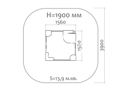 Песочный дворик 05019.21 для детской площадки, фото 3 Песочный дворик 05019.21 для детской площадки, фото 3