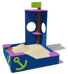 Песочный дворик 05019.21 для детской площадки, фото 1 Песочный дворик 05019.21 для детской площадки, фото 1