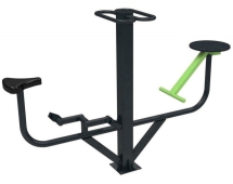 Уличный тренажер TORUDA "Велосипед + твистер сидя" Уличный тренажер TORUDA "Велосипед + твистер сидя"