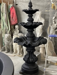 Фонтан трехъярусный классический черный, фото 2