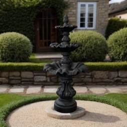 Фонтан трехъярусный классический черный, фото 1