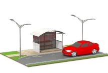 АП-03 Остановочный павильон(оцинк.профнастил)