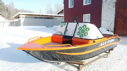Алюминиевая лодка ALUTON 390Fish, фото 11