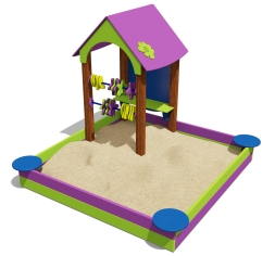 Песочный дворик 05018.21 для детской площадки, фото 1 Песочный дворик 05018.21 для детской площадки, фото 1