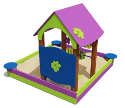 Песочный дворик 05018.21 для детской площадки, фото 2 Песочный дворик 05018.21 для детской площадки, фото 2
