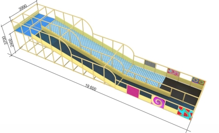 Тюбинговая горка "Сласти", фото 2