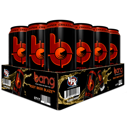 Энергетический напиток &quot;БЭНГ&quot; Рутбир VPX BANG 473мл Root Beer Blaze , фото 2