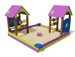 Песочный дворик 05013.21 для детской площадки, фото 1 Песочный дворик 05013.21 для детской площадки, фото 1