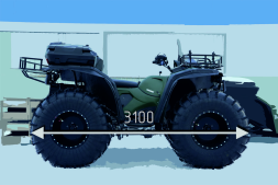 Квадроцикл-болотоход СОКОЛ 1.5 УАЗ Тимкен (ПСМ), фото 4