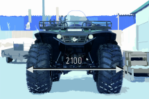 Квадроцикл-болотоход СОКОЛ 1.5 УАЗ Тимкен (ПСМ)