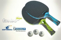 Набор CORNILLEAU ТАКТЕО ДУО: 2 ракетки + 3 шарика  435950 Набор CORNILLEAU ТАКТЕО ДУО: 2 ракетки + 3 шарика  435950