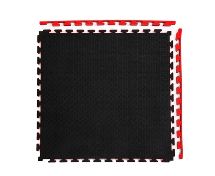 Будо-мат, 100 x 100 см, 25 мм, цвет чёрно-красный, фото 3
